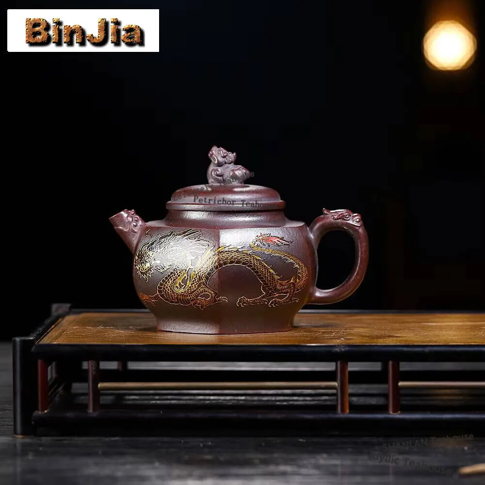 

Чайники китайские из исинской фиолетовой глины, 310 мл