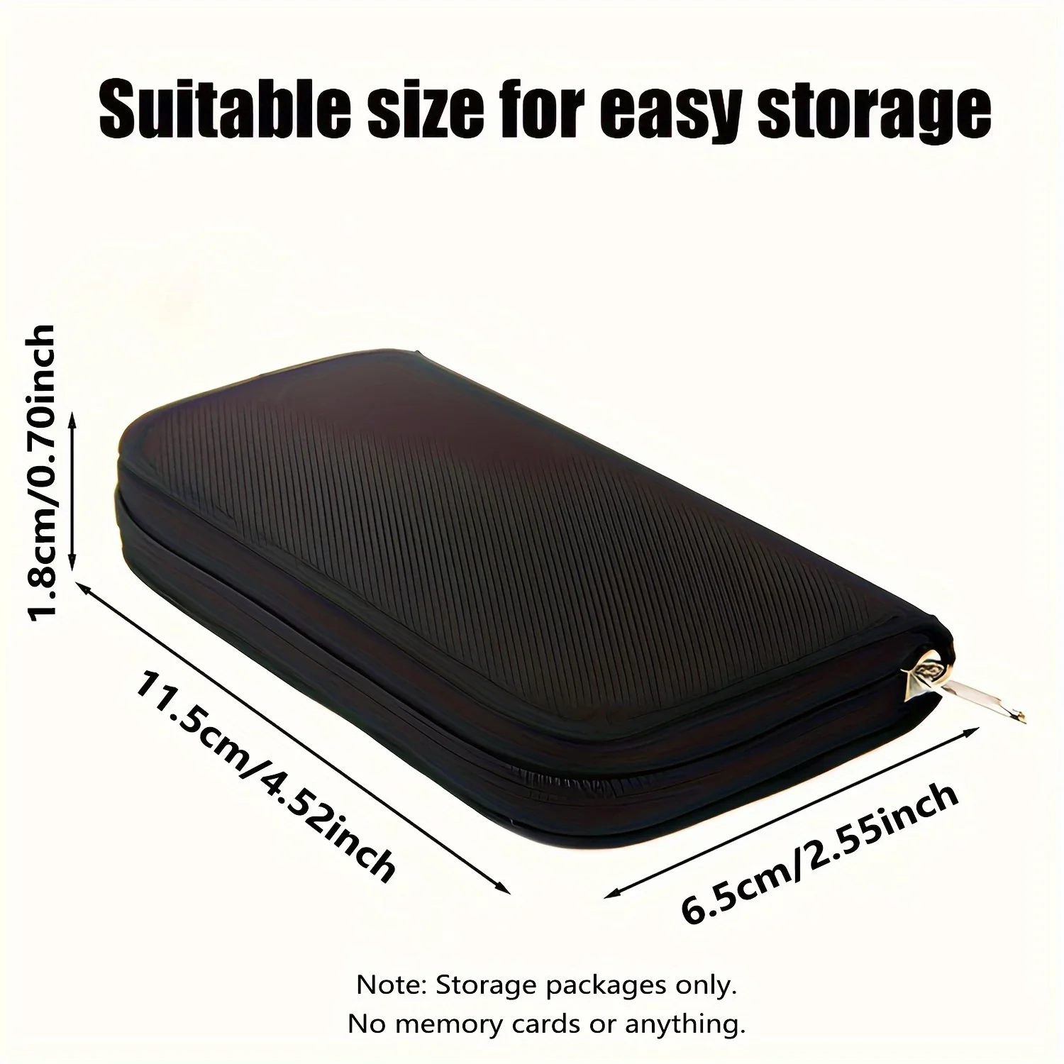 Memory Card Storage Bag Carrying Case Holder Wallet 22 Slots for CF/SD/Micro SD/SDHC/MS/DS Game Accessories memory card box image 3