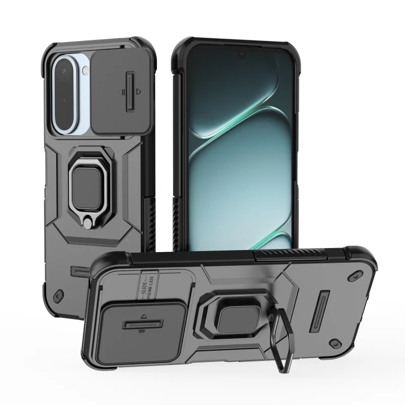 For Oneplus N6X Case Cover Oneplus N6X Capas Sliding Occlusion Phone Protective Lens Protector Ring Holder Fundas Oneplus N6X