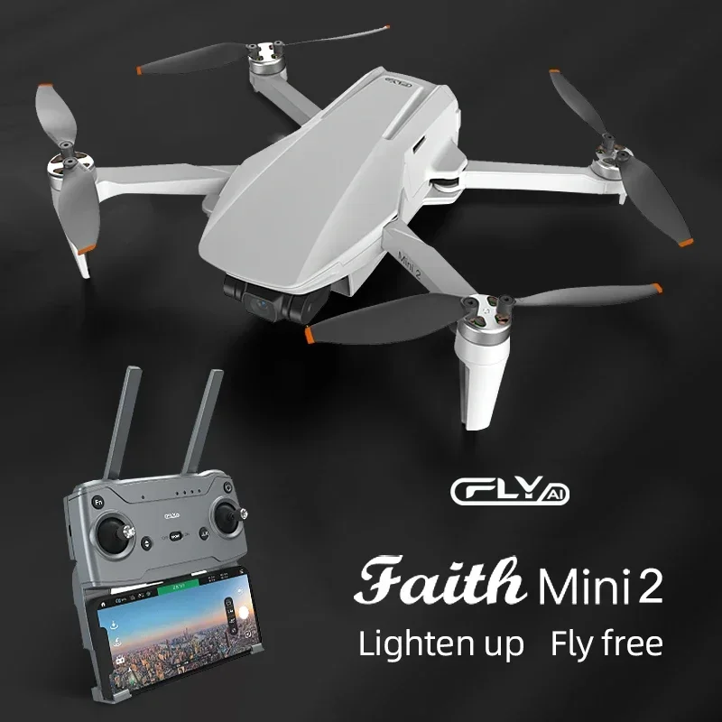 C-fly Faith Mini 2 4K Profesjonalny Dron z Kamerą HD, 249 Gramów, 3-osiowy Gimbal, Składany Quadcopter, Silnik Bezszczotkowy, Dron RC