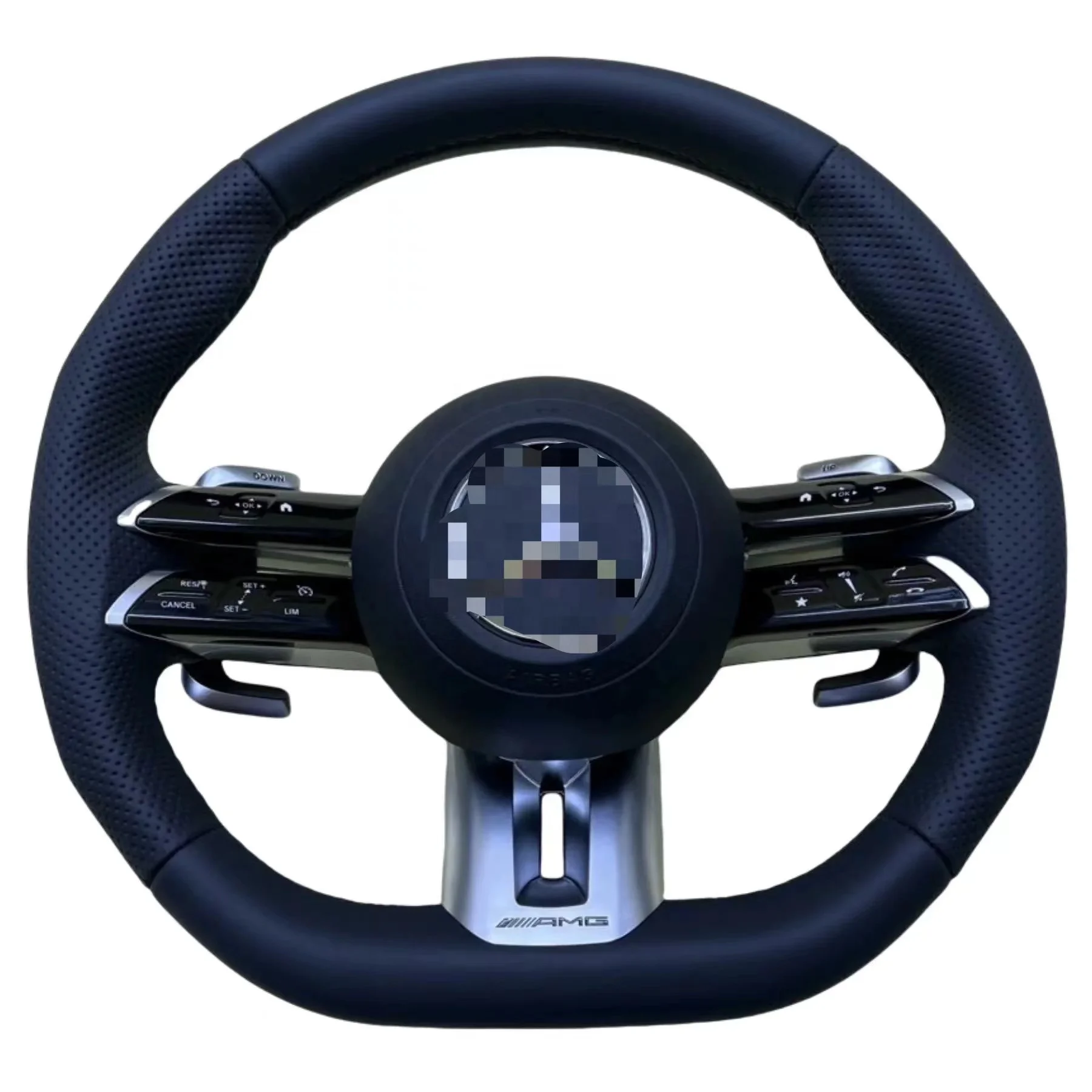 

Steering Wheel with Heating Suitable for Mercedes Benz C-Class, E-Class, S-Class AMG Steering Wheel W205 W206 W213 W238 W222
