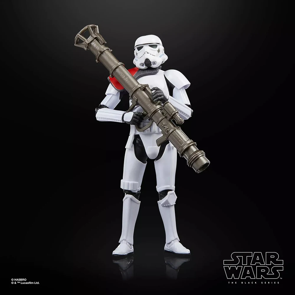 [Special Offer] Hasbro Star Wars The Black Series Rocket Launcher Trooper (Gaming Greats) 150 mm Anime Action Figure Model Toys