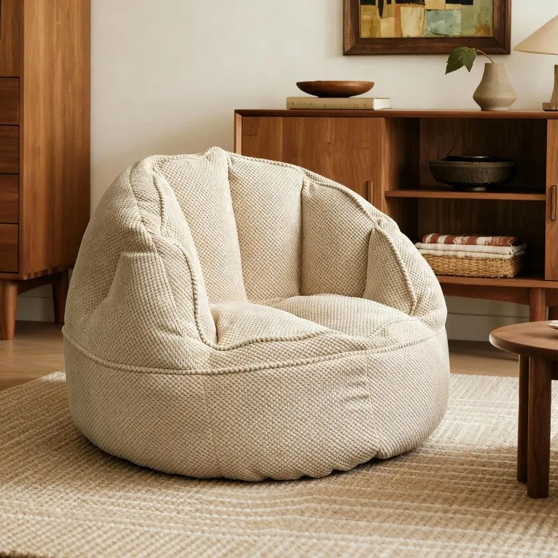 Sillones Puff Reclinables, Sofás Tipo Puff para Sala de Estar, para Dormir y Relajarse, Sofás Puff Modernos, Puff Individual, Poltrona, Muebles para el Hogar