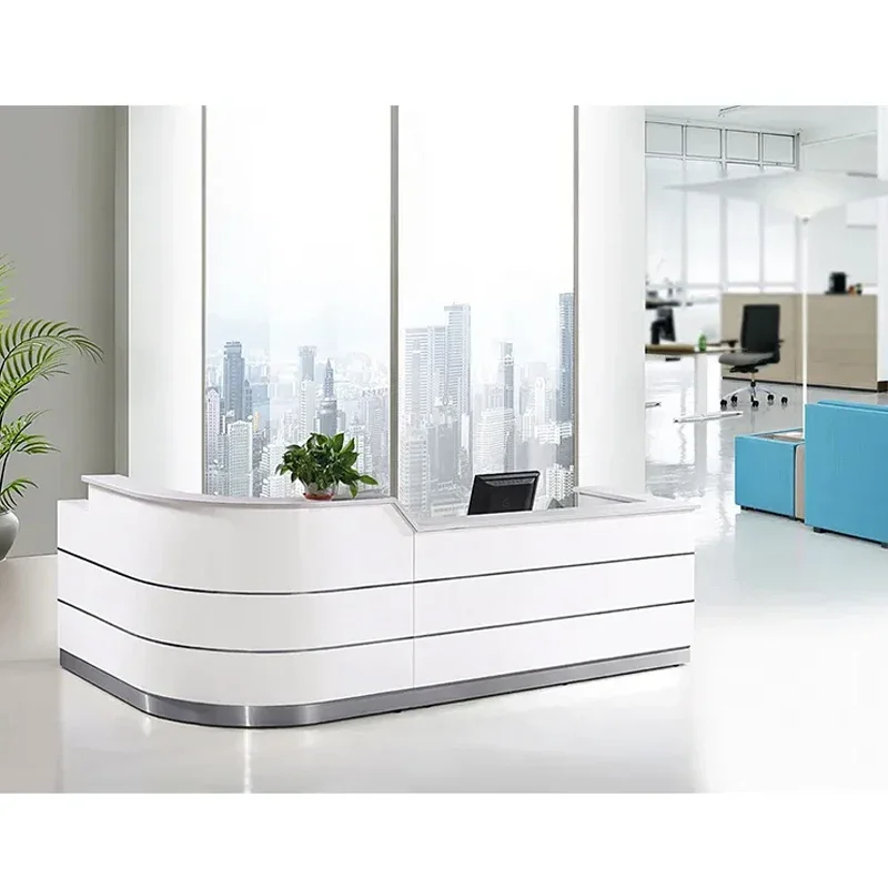 

High Quality Modern Designs High Quality Office Front Counter Reception Desk Reception Table Office Salon Reception Desk