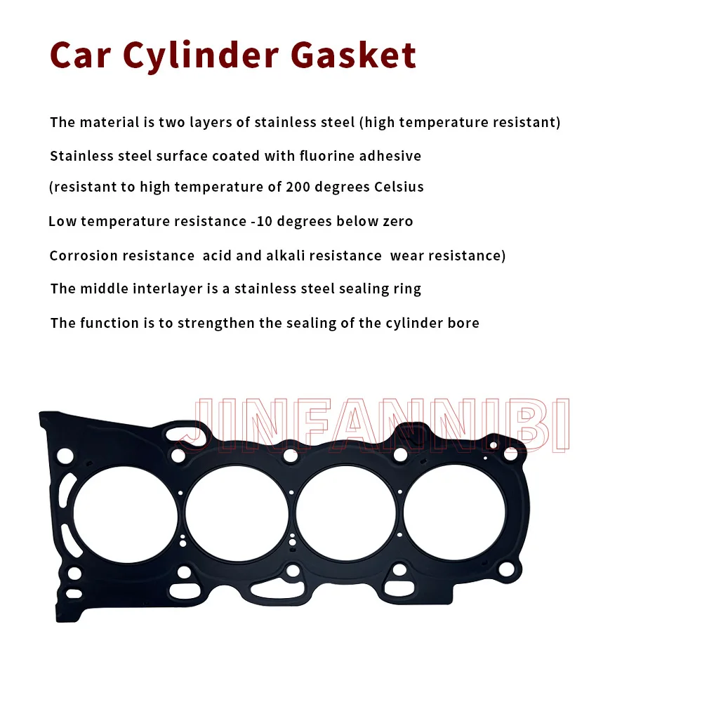 Engine Cylinder Gasket Kit For Toyota CAMRY SOLARA RAV4 HIGHLANDER 2.4L 2001-2006 For SCION TC 2.4L L4 DOHC 2005-2006