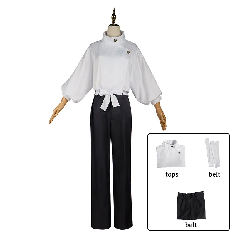 Yuta Okkotsu Cosplay Kostüm Halloween Karneval Party Outfit Anime Comic Rollenspiel Uniformen Anzug Kleidung für Erwachsene und Kinder