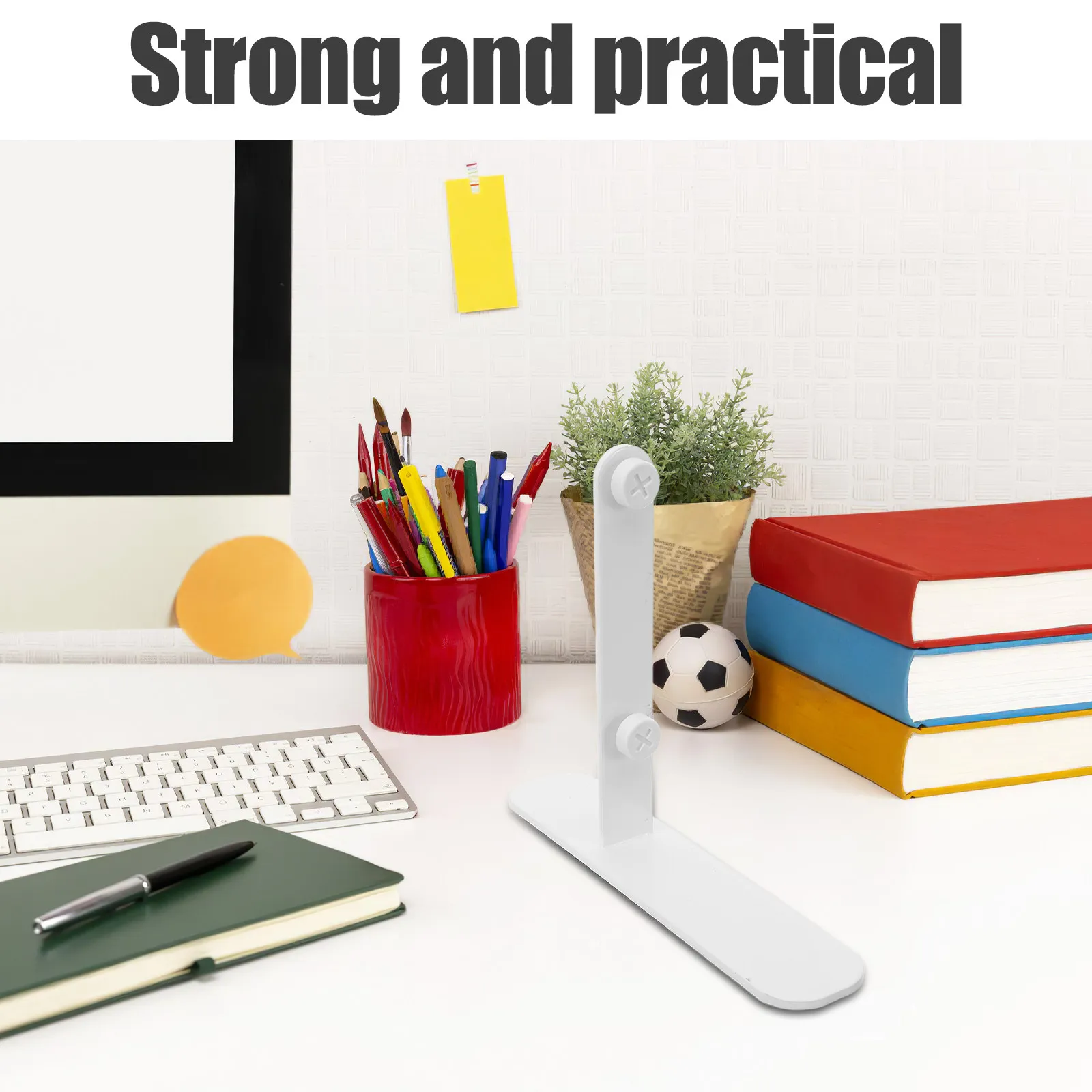 

Кронштейны для перфорированной доски, 2 шт., сверхпрочные металлические Т-образные настольные опоры для организации рабочего стола, крепление для демонстрационных панелей, зажимы для крепления к перфорированной доске