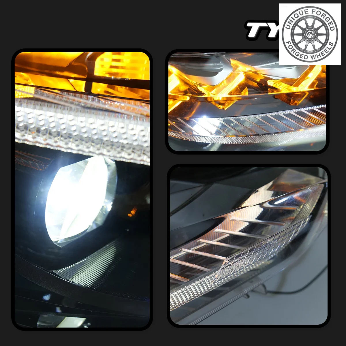 

BCCar For Corolla Cross Headlights 2022-2023 Upgrade Modified to New DRL Dynamic Turn Signal LED Headlight Auto Accsori