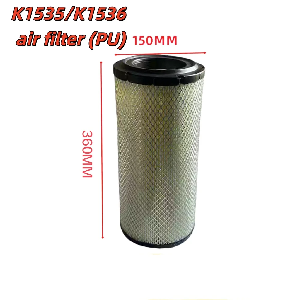 Heli Hangcha 4-4.5-7T Forklift 4108 Engine Air Filter Forklift Loader Excavator Air Filter K1530 K1526 K1535 K1536 K1532
