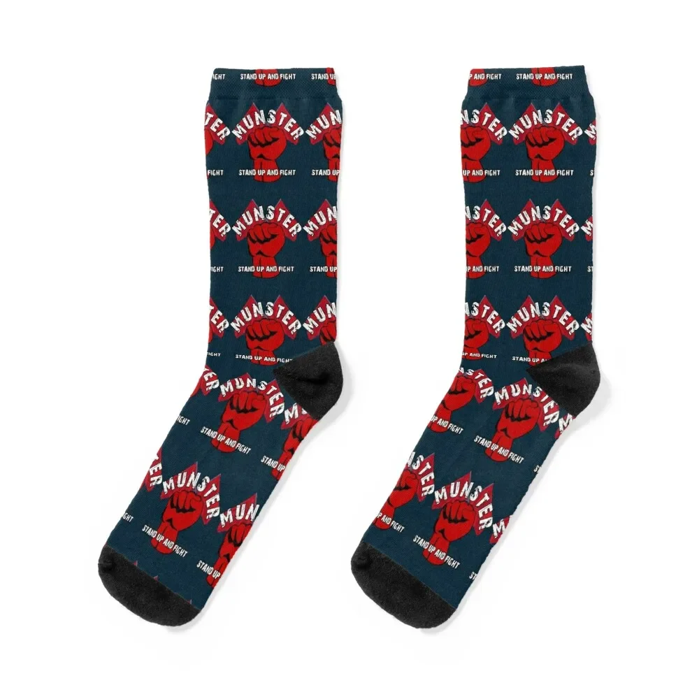 Munster Rugby - Stand up and Fight Socks Sports shoes custom sports Socks Ladies Men's