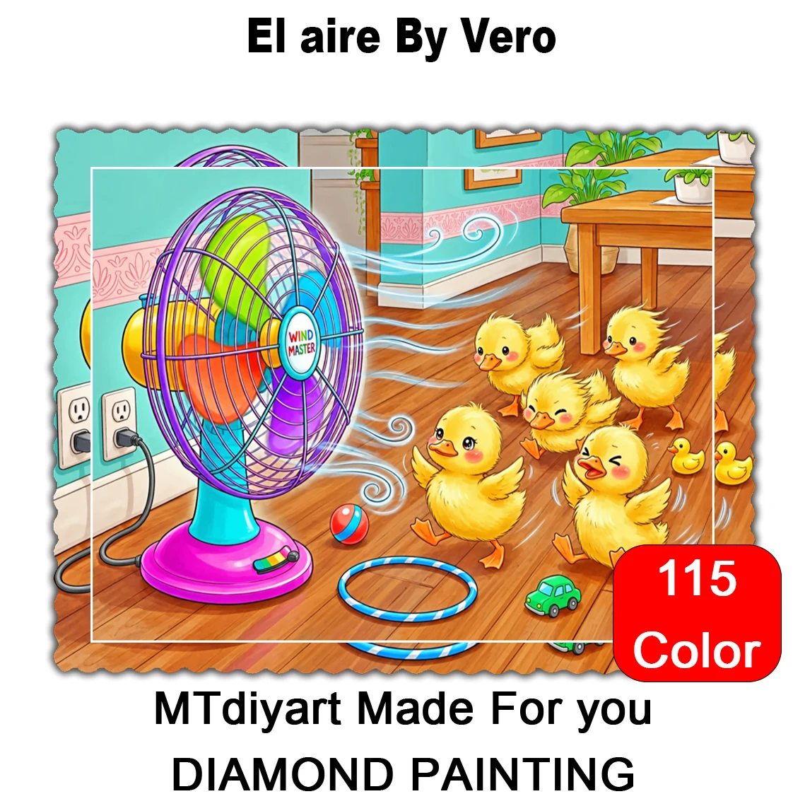 El aire By Vero 115 Colors 50x70 70x100 Diamond Painting