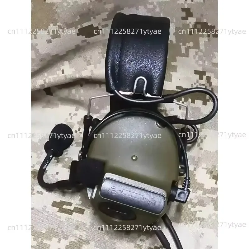 For The C3 Model Tactical Communication Headset with Noise-canceling Microphone,Non-AGC Version