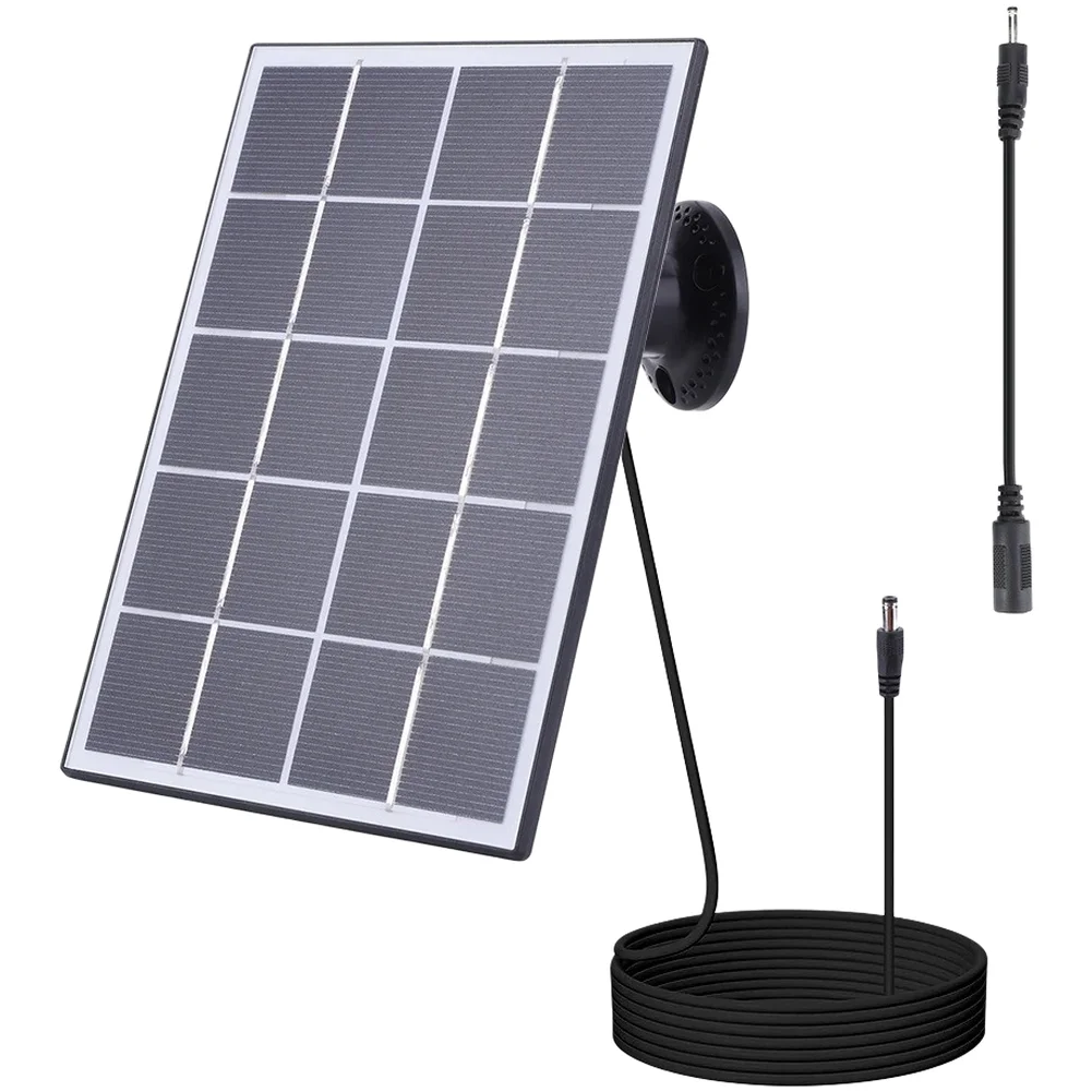 DC5521 To 3.5mm 3W for Solar Panel 6.2V Short Circuit Voltage Continuous Sunlight Power High-Efficiency Conversion