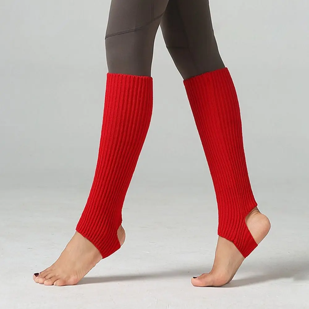 Female Wear Ballet Leg Warmers Foot Covers Daily Wear Latin Socks Long Section Exercising Ballet Knitted Socks Women Girls