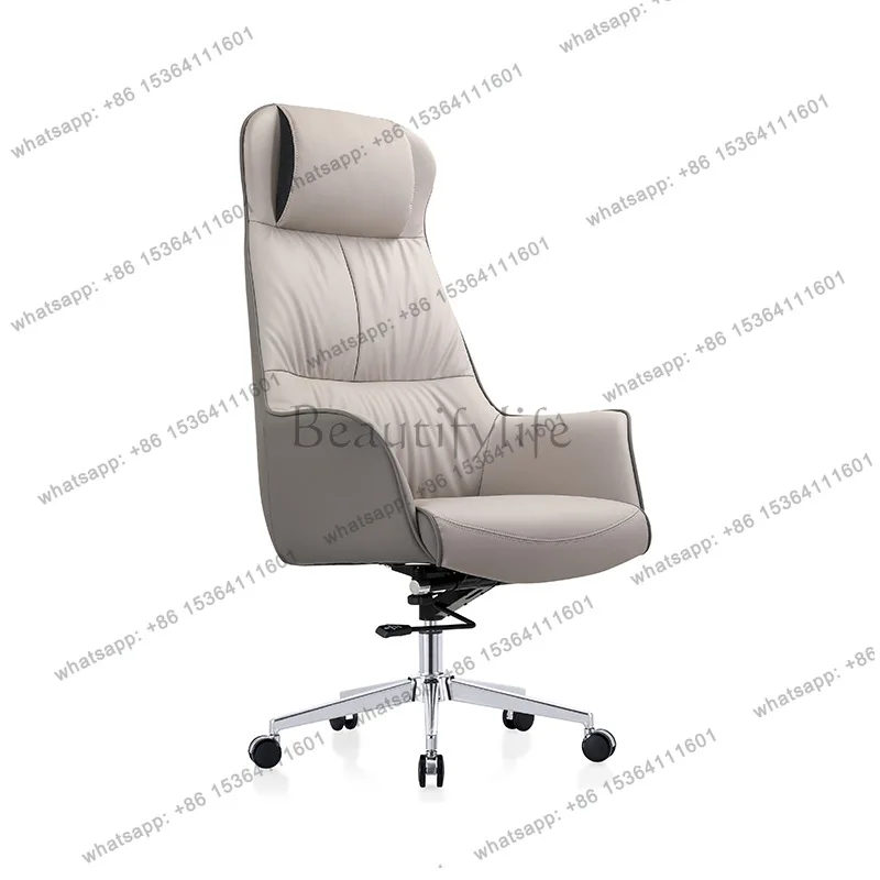 LSItalian Style Modern Office Chairs Accent Advanced Design Hotel Office Chairs Fashion Relax Comfortable Furniture Silla Lsdny