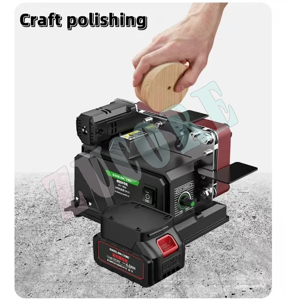 소형 전기 나이프 숫돌 가정용 전문 나이프 그라인더 데스크탑 샌딩 벨트 기계 다기능 연마