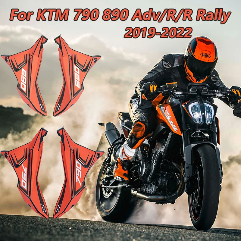 

Motorcycle Body Side Cover For KTM 790 890 Adventure Adv R Rally 2019 2020 2021 2022 Front Frame Cowl Fairing Panel Wind Deflect