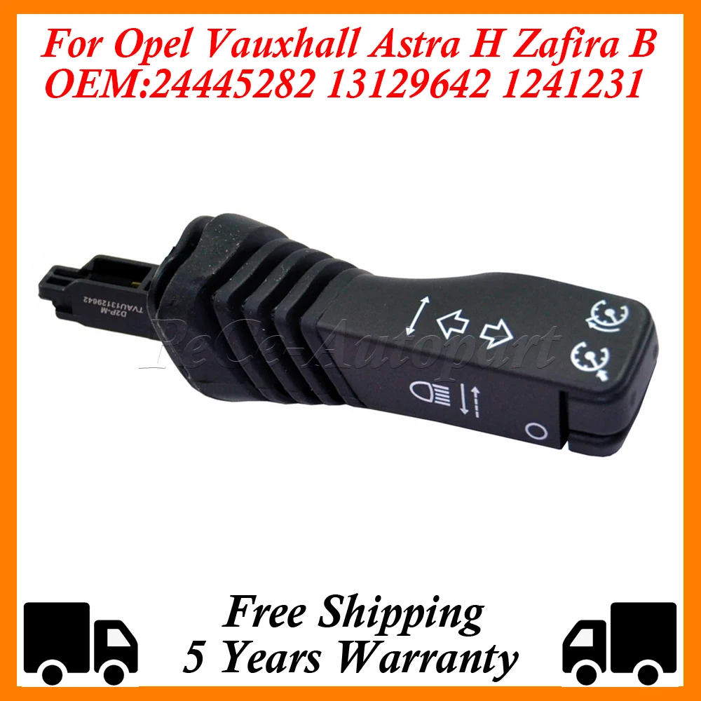 For Opel Vauxhall Astra H 2005-2010 Zafira B 2005-2014 Indicator Stalk Switch Cruise Control Handle 24445282 13129642 1241231