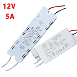 Lighting Transformer AC240v to dc12V LED Driver 5A 12W 18W 24W 36W 48W 60W For Home Improvement Power Supply Adapter Light Strip