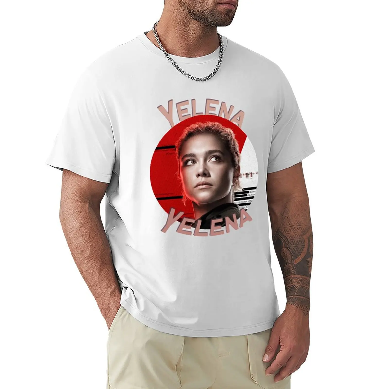 Yelena T-Shirt graphics tees t shirts for men cotton