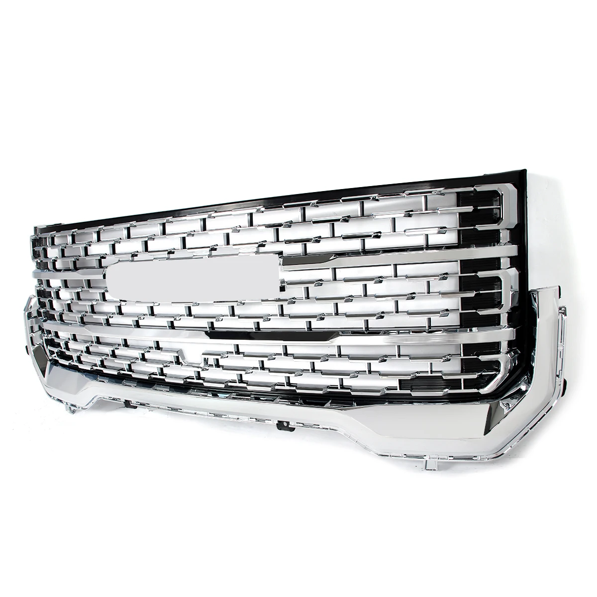 new Chrome Grille，2020-2023 GMC Acadia Denali Front Bumper Upper Grille Assembly Factory Style OEM Replacement Exterior Body Kit