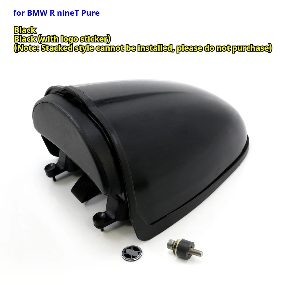 Rear Seat Cowl Storage Box Passenger Backrest Hump Cover for BMW R nineT Pure 2014-2023  Mod Accessories