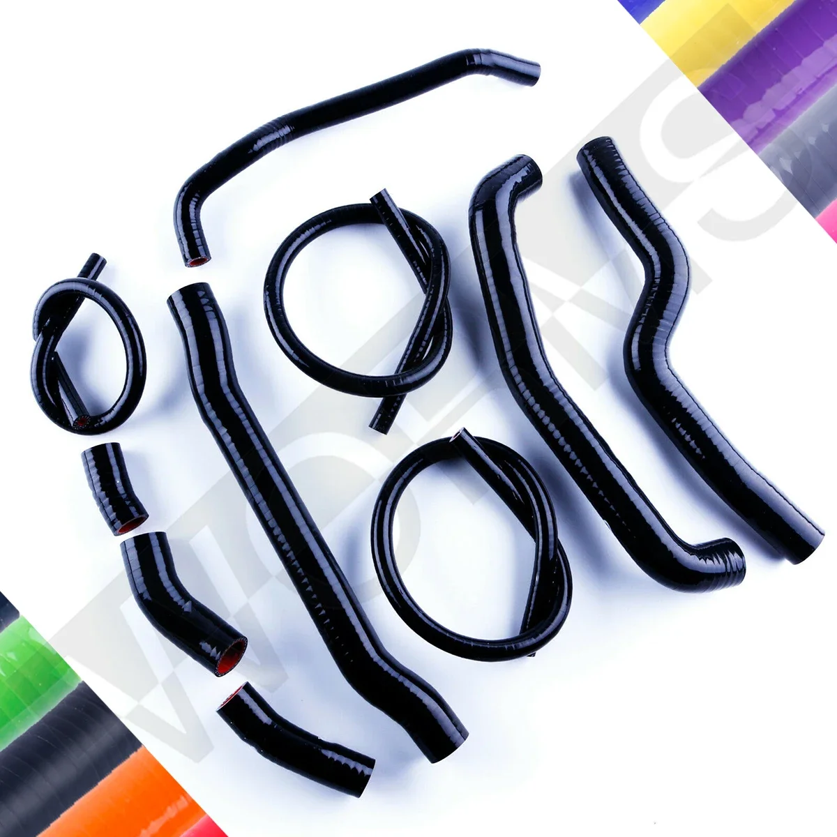 For 1997-2006 Honda VTR1000F SuperHawk 1000 1998 1999 2000 Silicone Radiator Coolant Hose Kit 2001 2002 2003 2004 2005