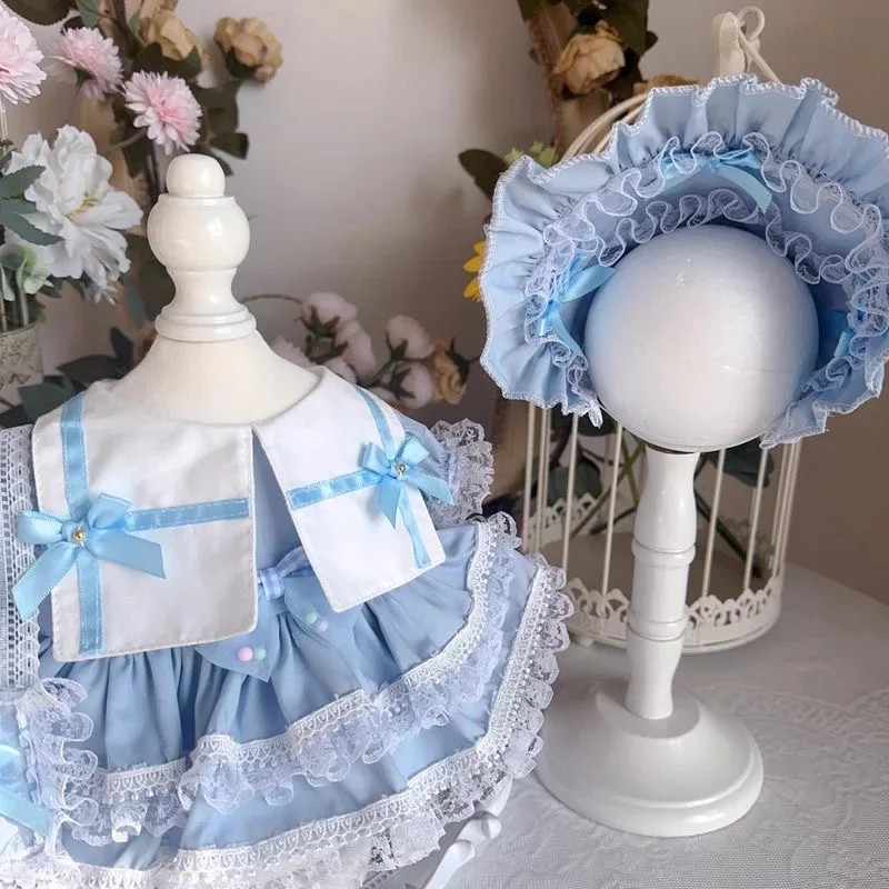 Lovely 10cm cotton doll clothes 20CM Doll Clothes , Xingdailu /Lina / Beier Skirt, 55CM Reborn Doll Dress Hat