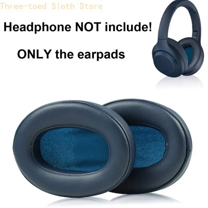 Ersatz-Ohrpolster, Ohrpolster-Abdeckung für WH-XB900N Headset, ersetztes Zubehör, Kopfhörer-Requisiten, E74A – Detail 10