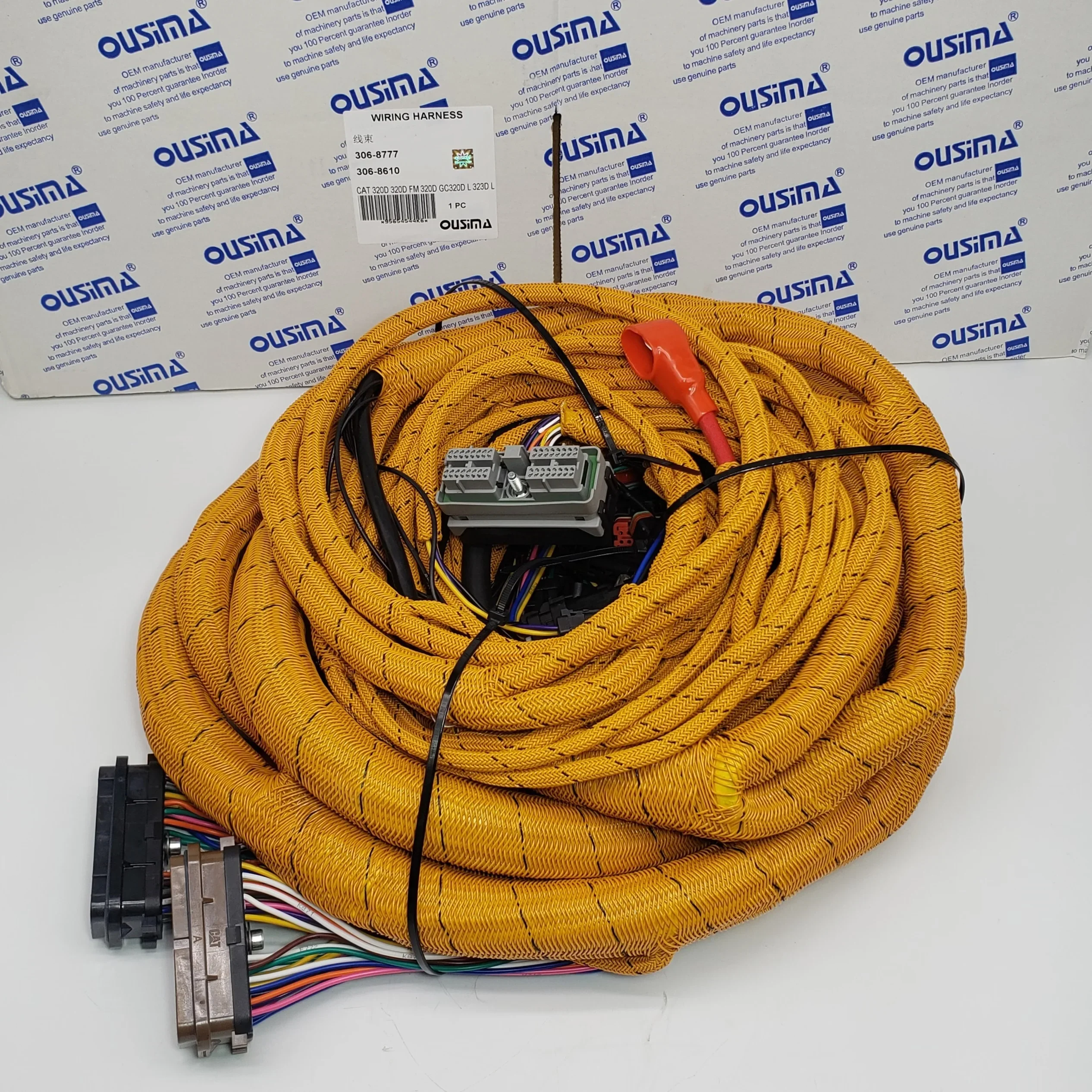 Excavator CAT 320D 320D GC 323D L Chassis  Wiring Harness 306-8777 306-8610
