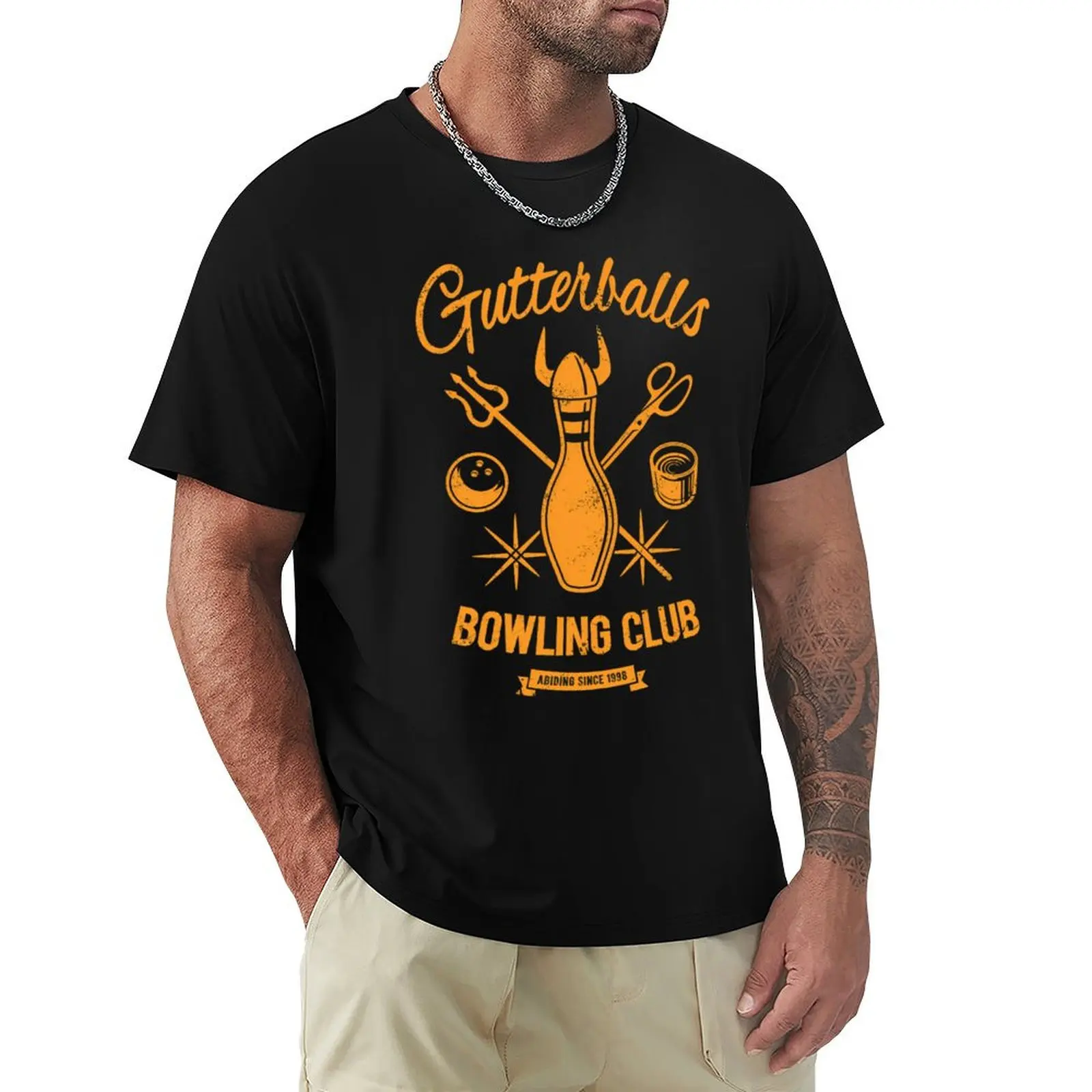 

Gutterballs Bowling Club T-Shirt vintage clothes funny gifts shirts graphic tees mens clothes