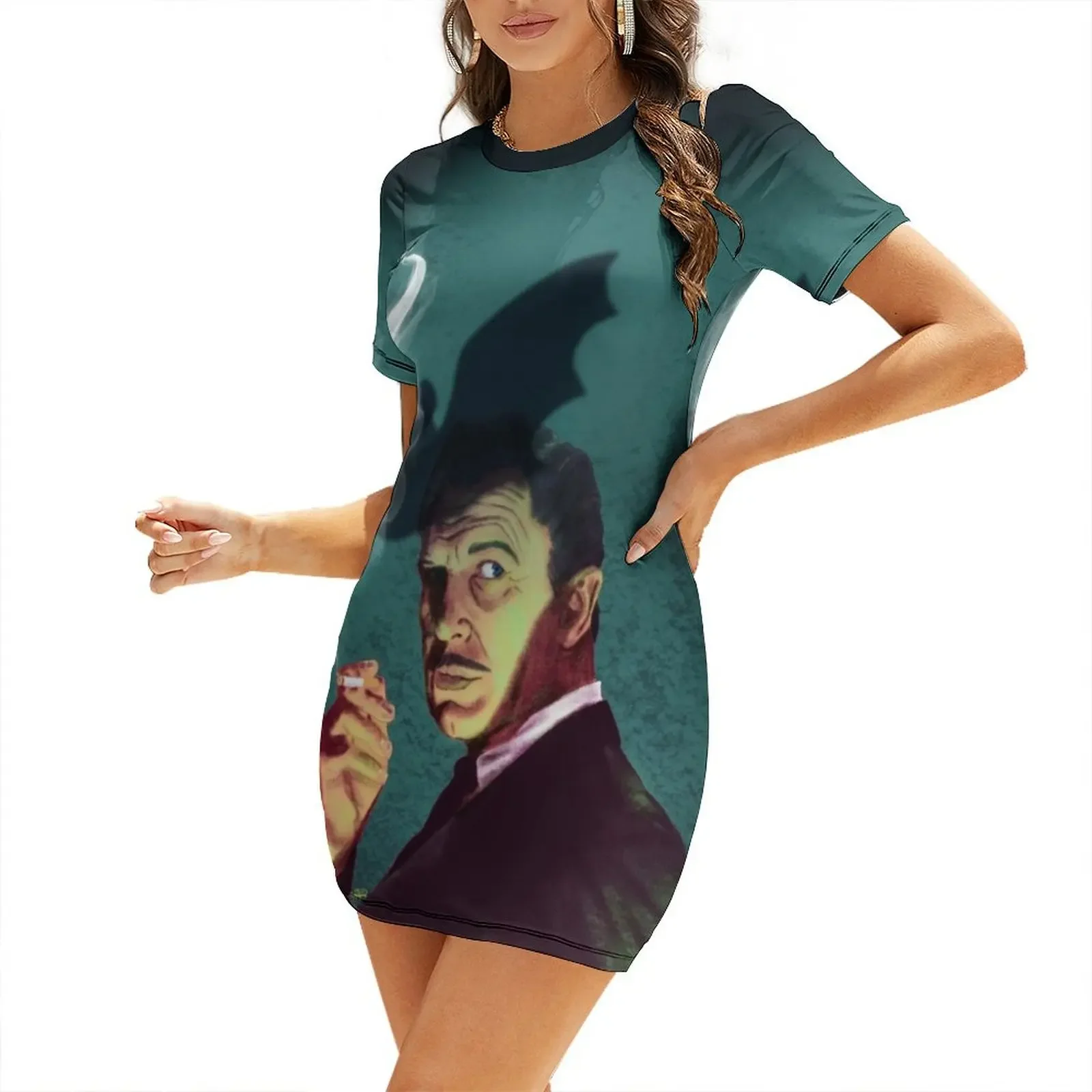 

Vincent Price Short-Sleeved Dress elegant party dresses for women 2026 wedding guest dress 2026 dress summer 2026 women