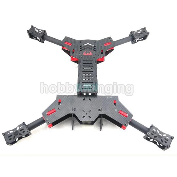 H450 / H680 Carbon Fiber Folding FPV Alien Quadcopter Aircraft H4 Frame Kit