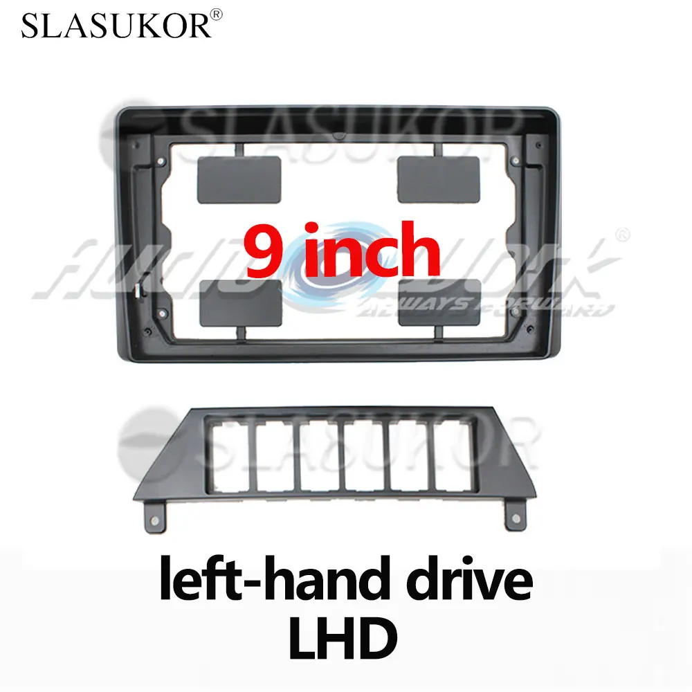 

9 inch Car Frame Fascia Adapter For AUDI 100 C3 1989 LHD left-hand drive Frame No Cable Android Radio