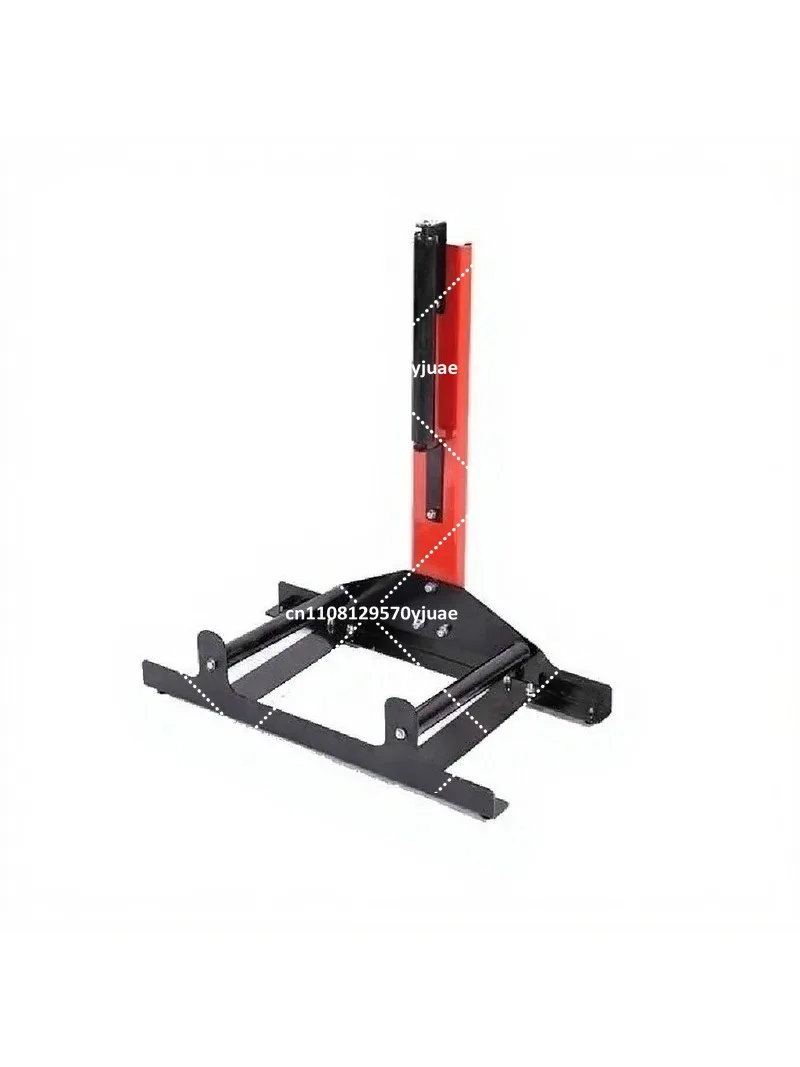 Car Tire Wheel Cleaning Stand Rolling Rotating Labor-Saving Tool for Garage Workshop