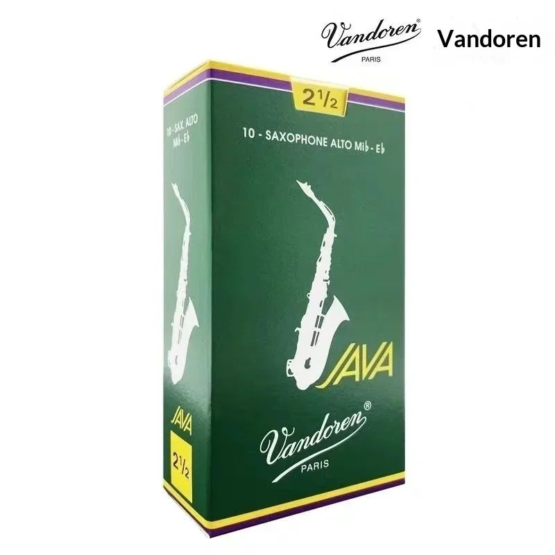 Bestseller Vandoren Green Box Altsaxophon-Blätter 10 Stück / Tenorsaxophon-Blätter 5 Stück 2.0/2.5/3.0 Musikinstrument-Zubehör – Detail 4
