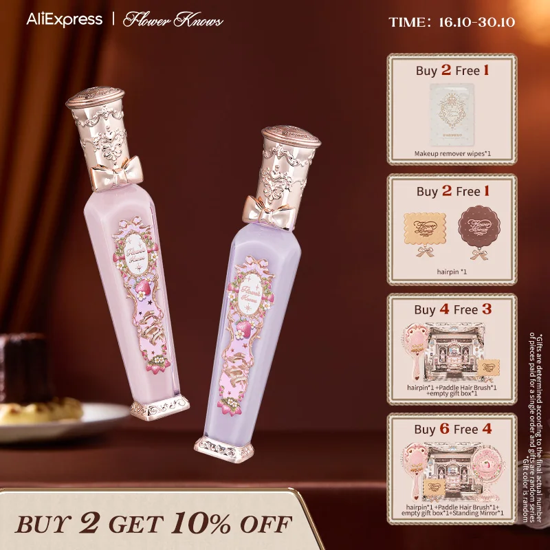 

Flower Knows Strawberry Rococo Series Glowy Lipgloss