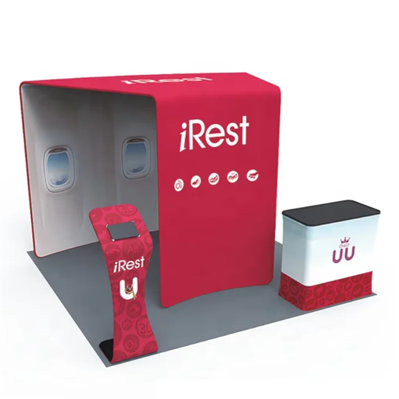 Luxury Modular  Trade Show  10x10 Portable Display Booth Design Trade Show