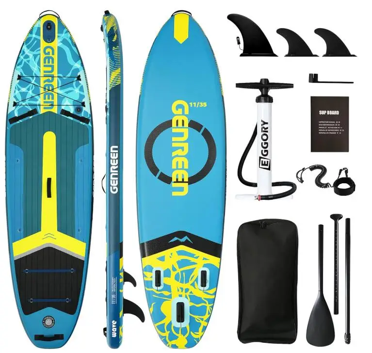 

Доска для серфинга Extra Widen Stand up с премиальными аксессуарами, подходящая для семьи и рыбалки