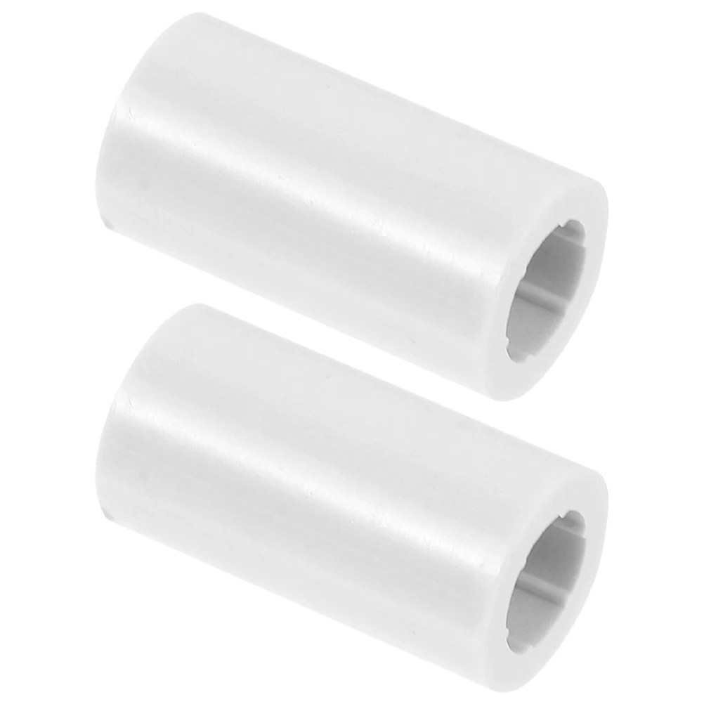 

2pcs Pool Cue Tips Pole Head Replacement Kit Billiard Supplies Snooker Repair Plastic Durability Standard Tables