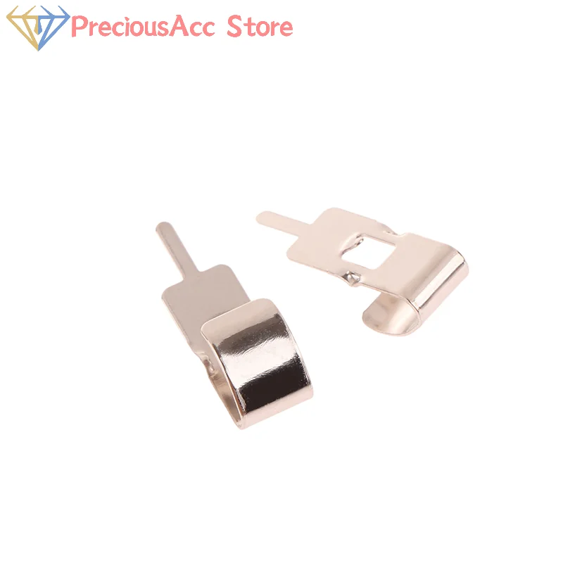 50Pcs Spring Steel 18650 Battery Contacts, Metal Leaf Terminals for Cell Holders, Conductive Inserts for DIY Power Pack Assembly