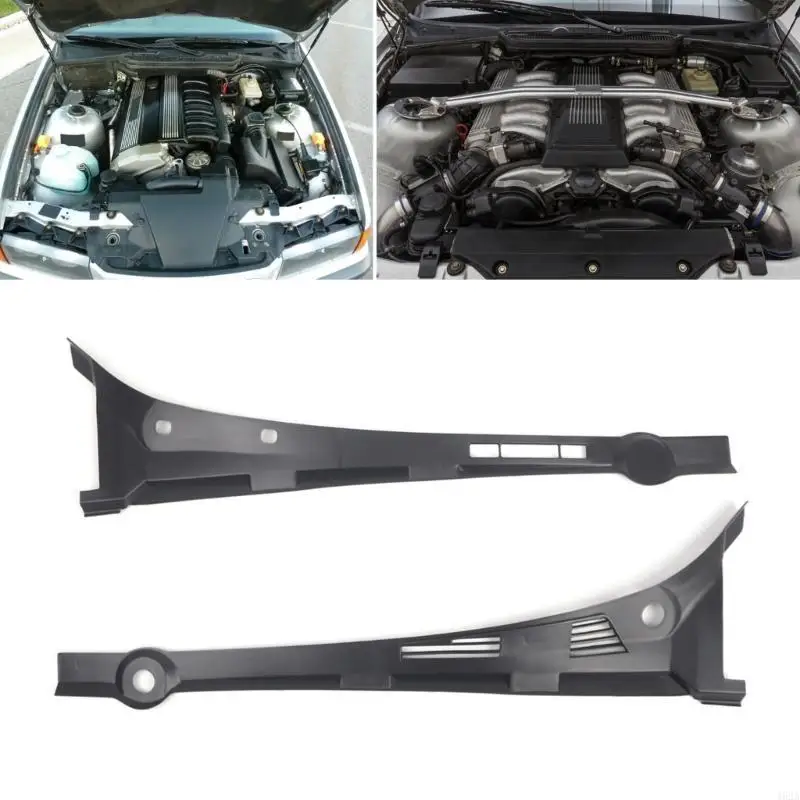 462a Substitua 51711960843 Capas capuz para pára -brisa do pára -brisa esquerda e direita Tampa do limpador pára -do