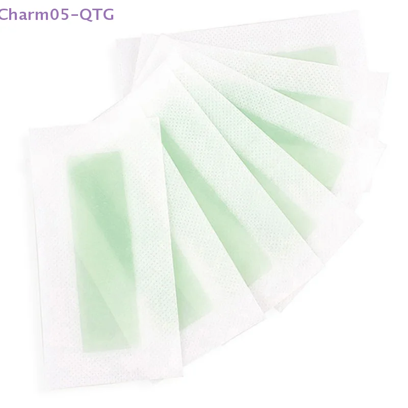 Hot！12/24Pcs Facial Lip Wax Strips For Face Chin Upper Lip Jaw Eyebrow Beard Hair Removal