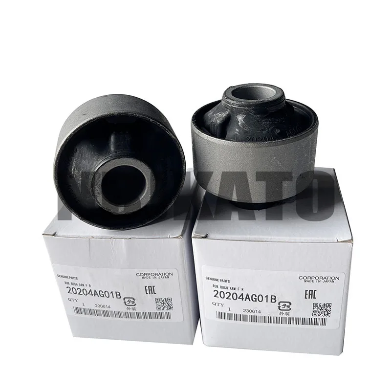 New Genuine Front 2PCS /Set LH & RH Control Arm Bushing 20204AG01B 20204AG011 For  Subaru Legacy Outback 2005-2009