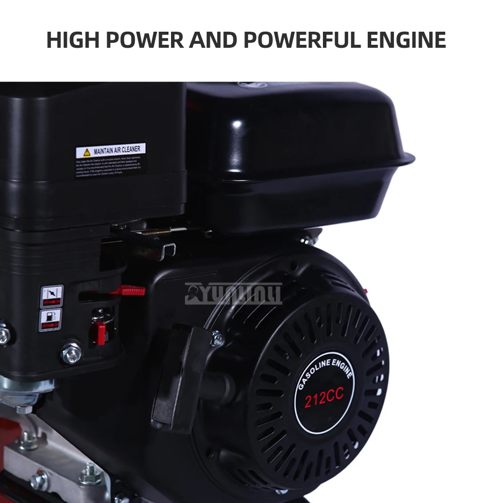 Branch Crusher Petrol Wood Chipper 4hp Orchard Crusher 3cm Branch Shredder Garden Farm Tree