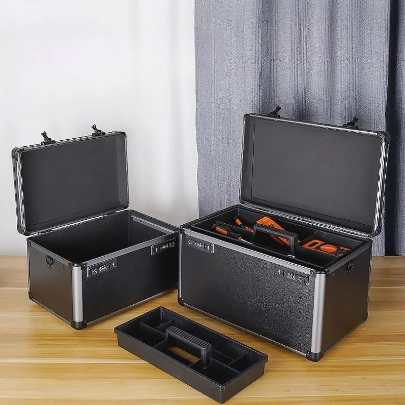 Safe Tool Storage Case Combination Lock Equipment Protective Box Portable Crossbody Hardware Boxes Multifunctional Tools Cases