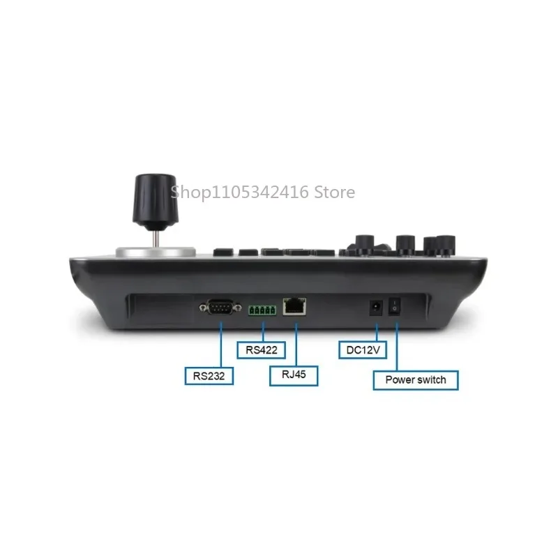 Video Conference Keyboard Controller IP PTZ Camera Controller Network Keyboard Support Multiple Protocols