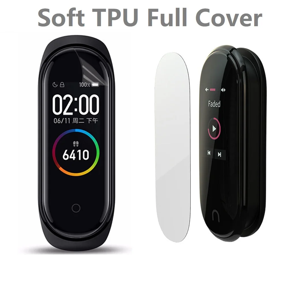 1pc Hydro gel Soft Screen Protektoren für Xiaomi Mi Band 6 5 4 Schutz folie Smart Watch Armband Miband Zubehör keine Box