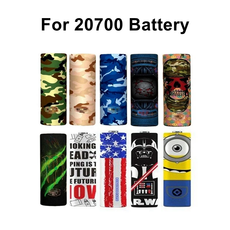 30PCS Pack 18650 20700 21700 Battery Wrap Heat Shrink Tube Cover Skin PVC  Precut Sticker Shrinkable Sleeves Protect Insulation - AliExpress 15