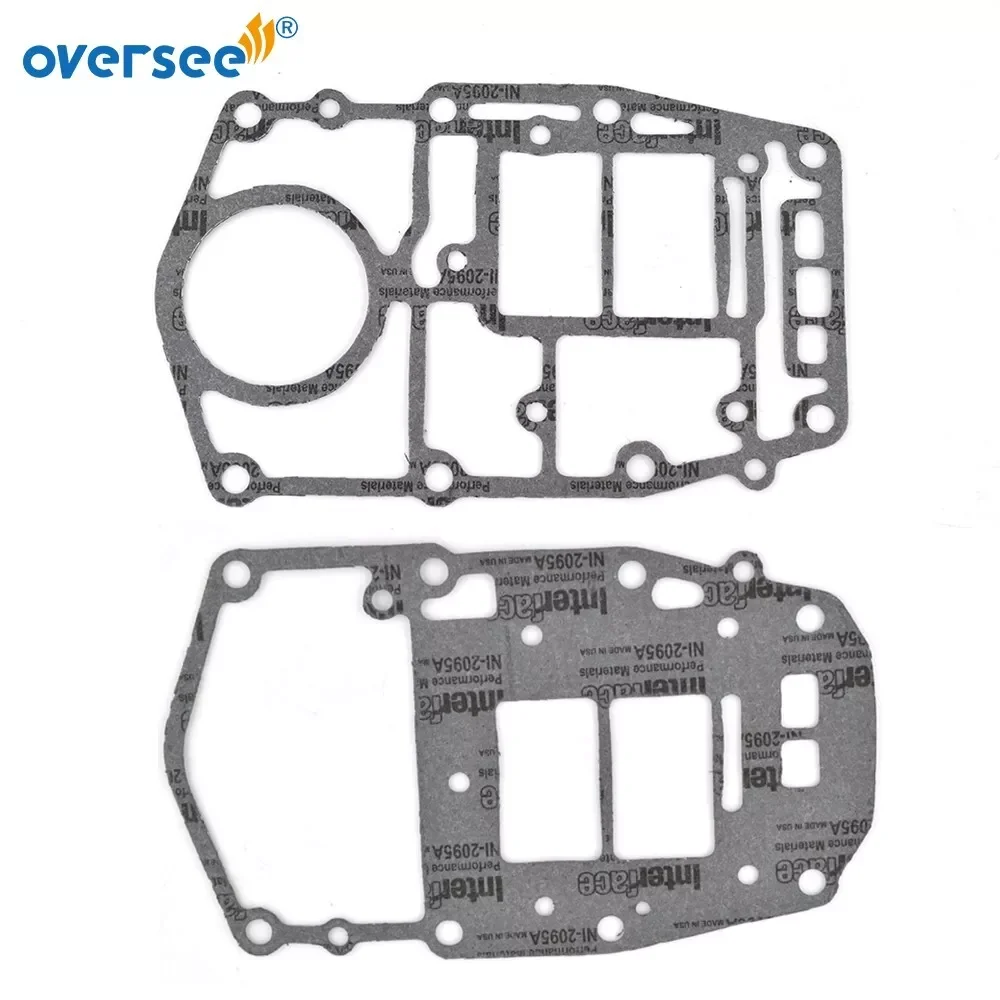 Gasket Kit 11433-96302 + 52113-96304 For Suzuki 2T DT 20-30HP Outboard 1984-1988